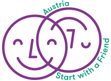 "Logo 'Start with a Friend Austria'"